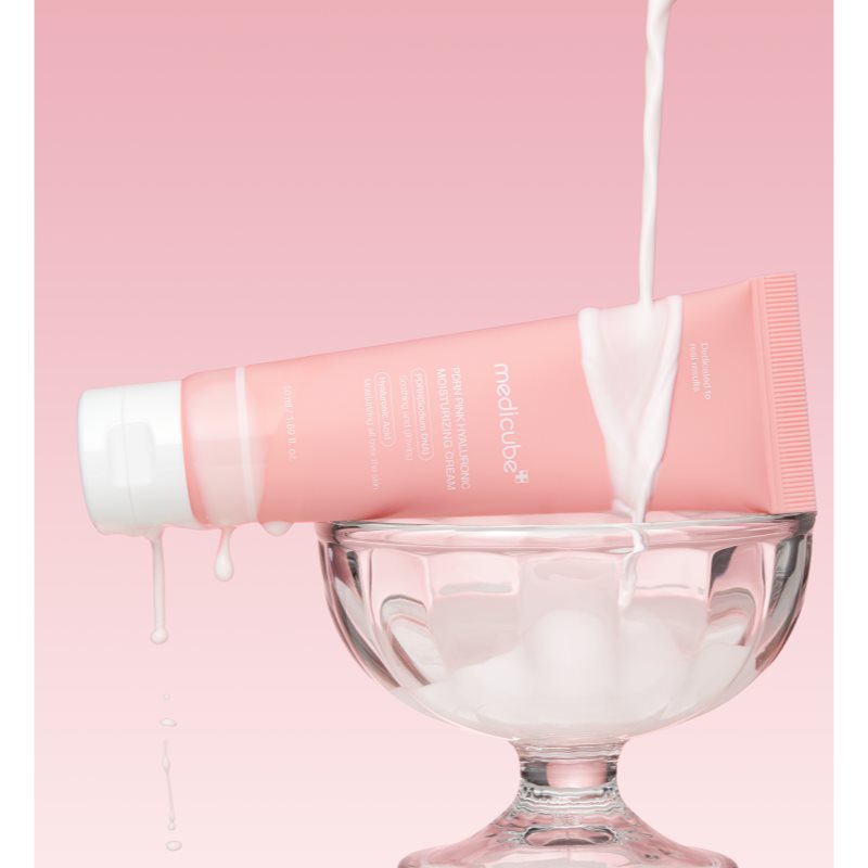 Medicube PDRN Pink Hyaluronic Moisturizing Cream intenzívny hydratačný krém so spevňujúcim účinkom 50 ml (obrázok 4)