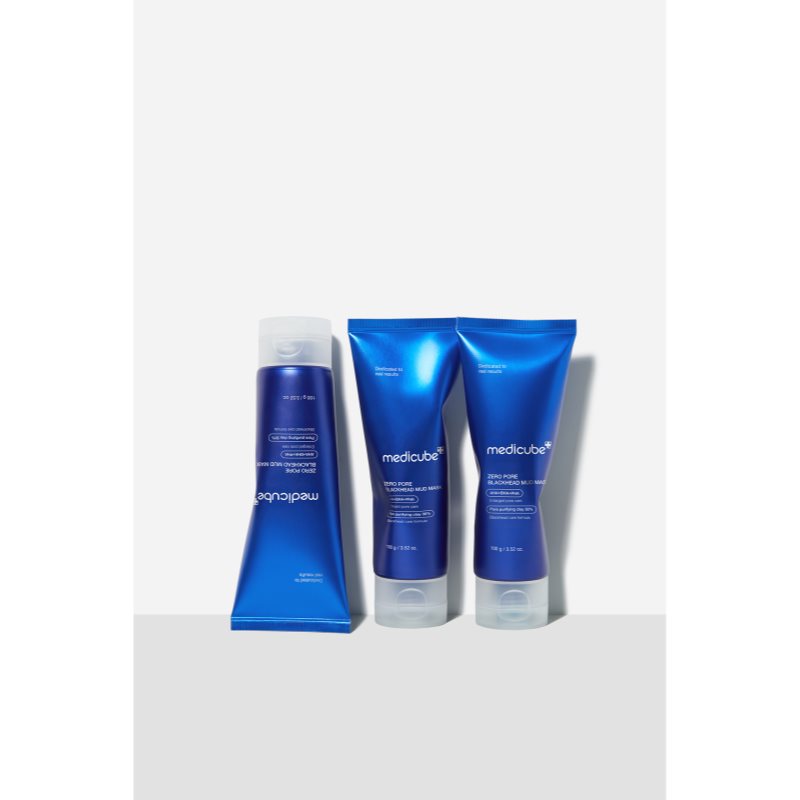 medicube Zero Pore Blackhead Mud Mask čistiaca pleťová maska pre problematickú pleť 100 g (obrázok 3)