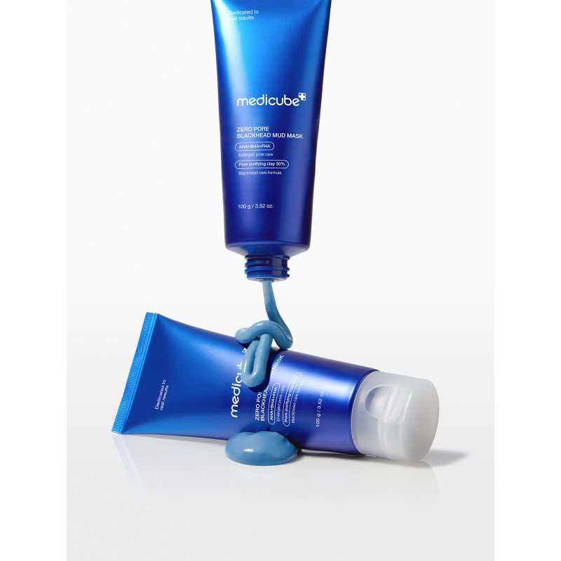 medicube Zero Pore Blackhead Mud Mask čistiaca pleťová maska pre problematickú pleť 100 g (obrázok 4)