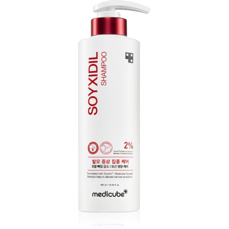 Medicube Soyxidil Shampoo ošetrujúci a posilňujúci šampón proti vypadávaniu vlasov 490 ml