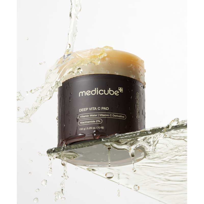 Medicube Deep Vita C Pad intenzívne revitalizačné vankúšiky pre rozjasnenie a vyhladenie pleti 70x1 ks (obrázok 5)