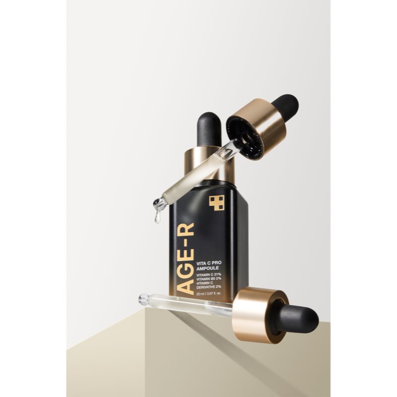 Medicube Age-R Vita C Pro Ampoule koncentrované sérum proti príznakom starnutia pleti s vitamínom C 20 ml (obrázok 4)