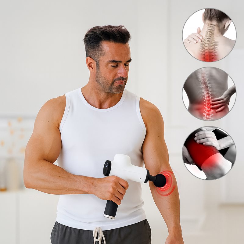 Medivon Relix masážní pistole s příslušenstvím 1 ks (obrázek 10)