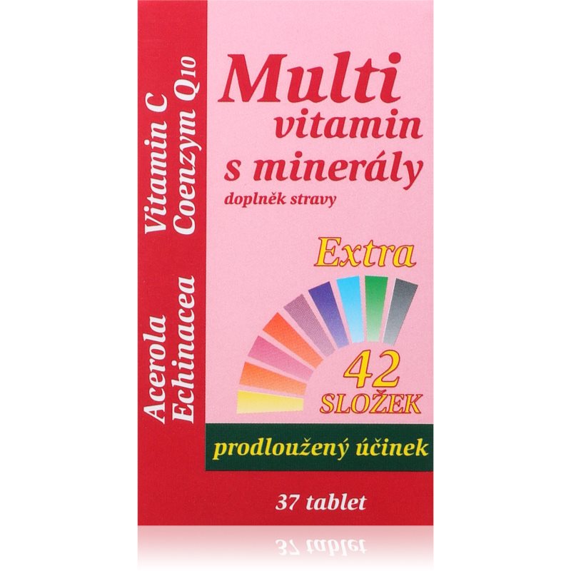 MedPharma Multivitamin s minerály + extra C tablety s multivitamínovým komplexom 37 tbl