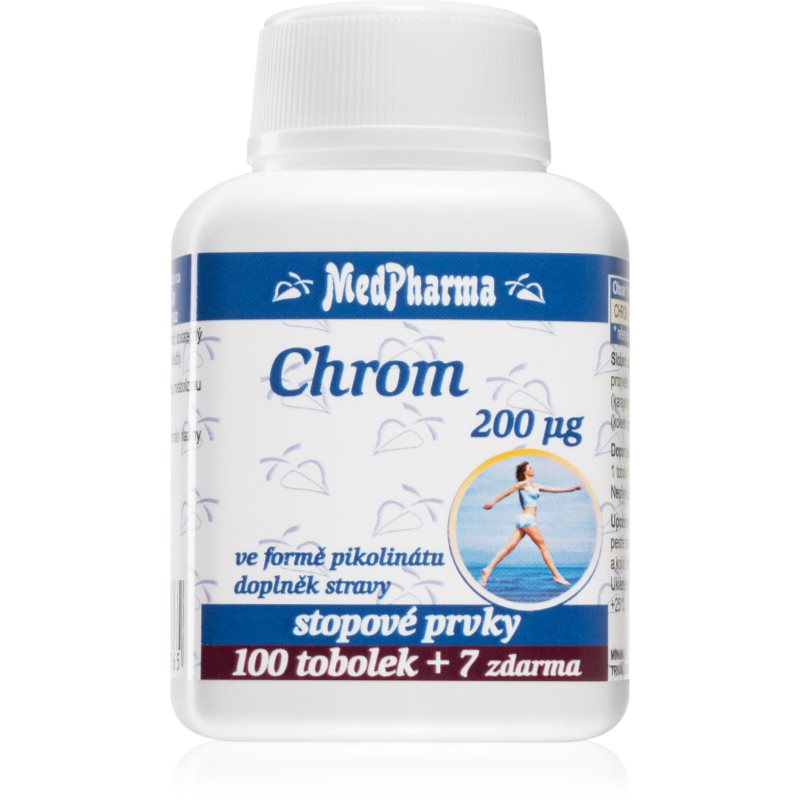 MedPharma Chrom pikolinát 200 µg tobolky na podporu metabolizmu 107 cps kúpite na Notino.sk