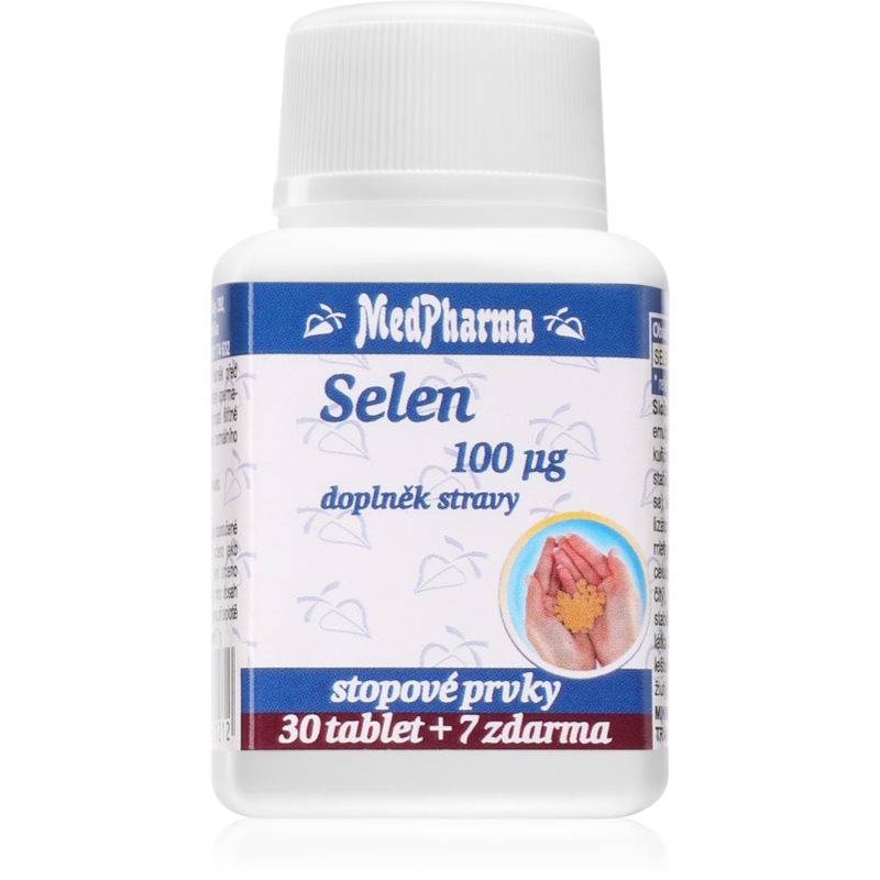 MedPharma Selen 100 µg tablety pre správne fungovanie organizmu a normálny stav vlasov a nechtov 107 tbl kúpite na Notino.sk