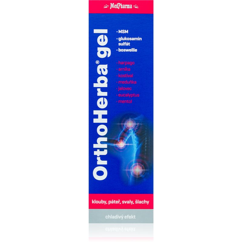 E-shop MedPharma OrthoHerba gel chladivý gel na svaly a klouby 150 ml