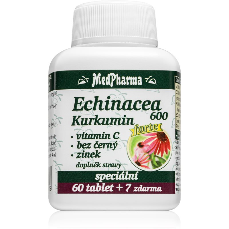 MedPharma Echinacea 600 Forte+kurkumin tbl.67 koupíte na Notino.cz