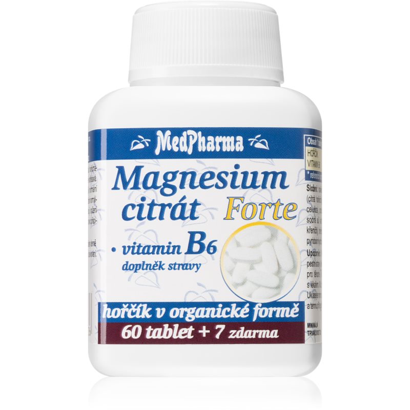 MedPharma Magnesium citrát Forte B6 tbl.67 koupíte na Notino.cz