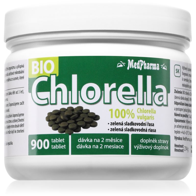 MedPharma Chlorella BIO tablety na detoxikáciu organizmu a podporu imunity 900 tbl kúpite na Notino.sk