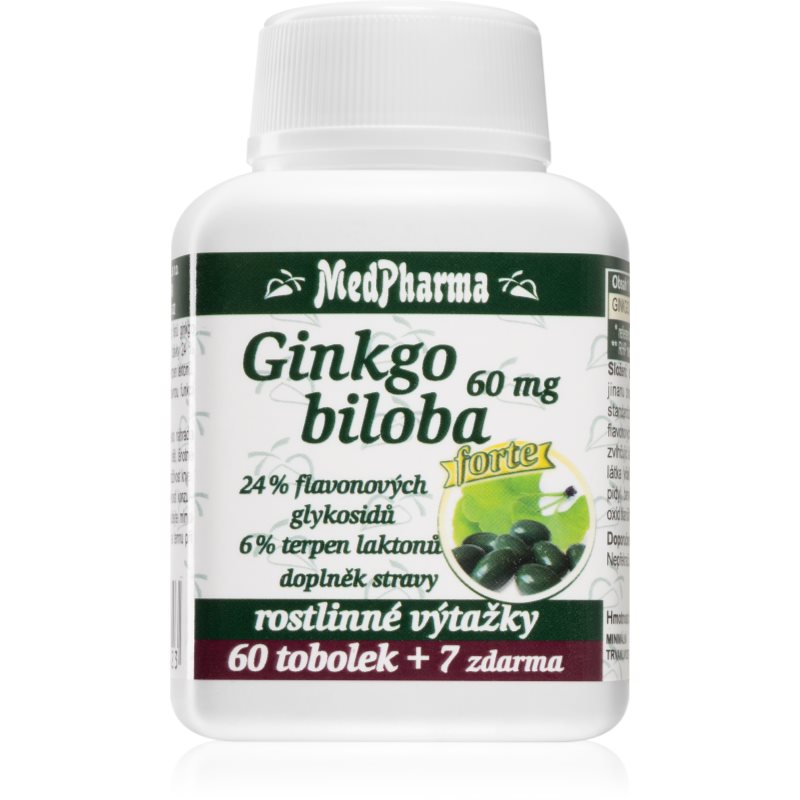 MedPharma Ginkgo biloba 60mg Forte tob.67 koupíte na Notino.cz