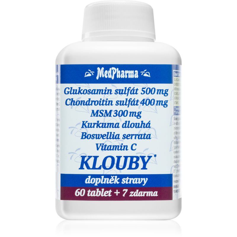 MedPharma Glukosamin sulfát tablety na výživu kĺbov a chrupaviek 67 tbl kúpite na Notino.sk