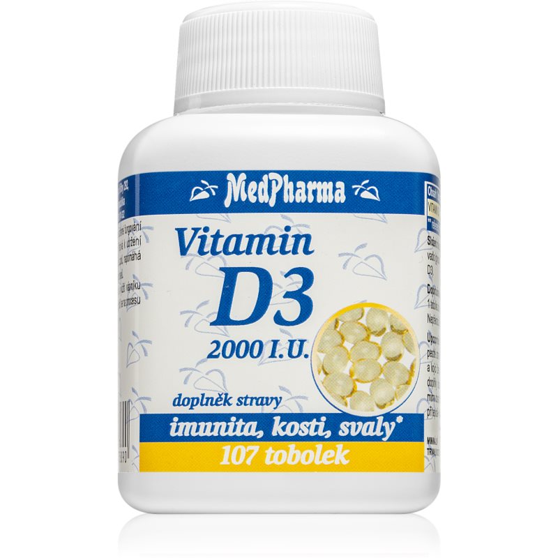MedPharma Vitamin D3 2000 I.U. tob.107 koupíte na Notino.cz