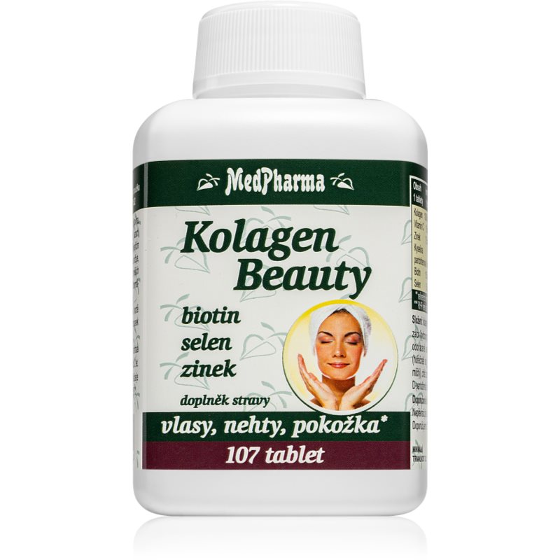 MedPharma Kolagen Beauty biotin selen zin.tbl.107 koupíte na Notino.cz