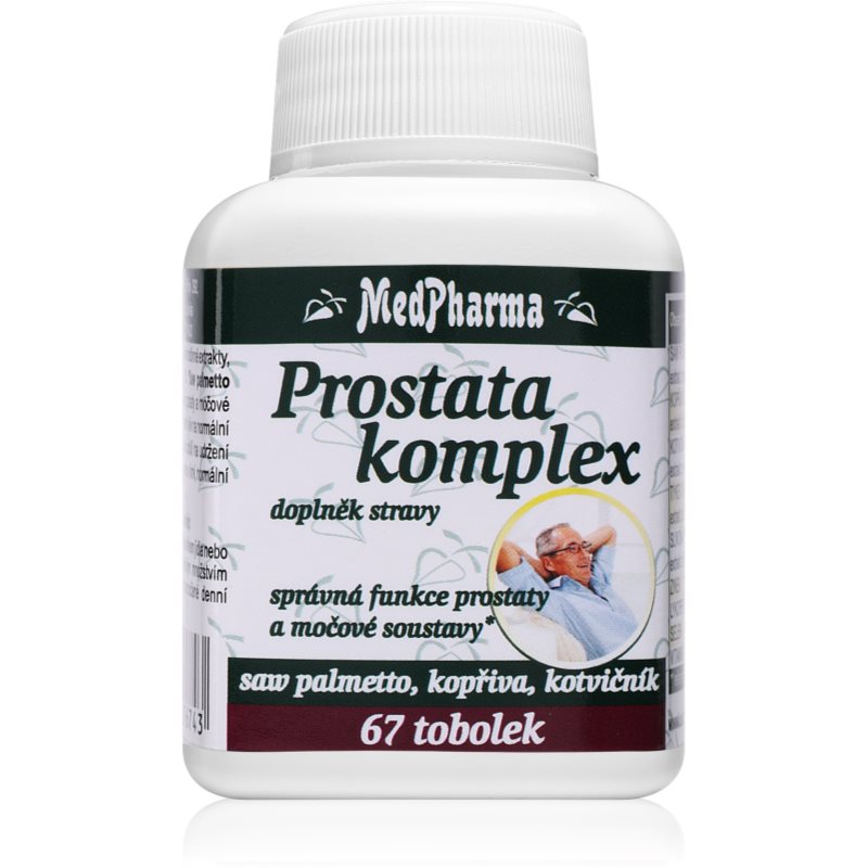 MedPharma Prostata Komplex tablety pre normálnu funkciu prostaty a močových ciest 67 tbl