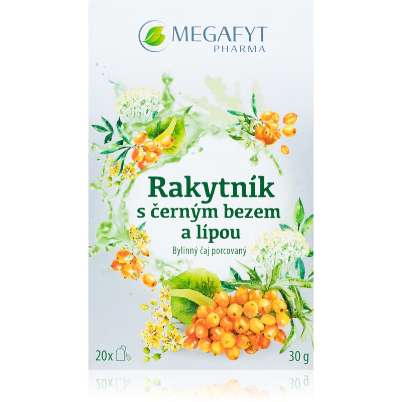 Megafyt Rayktníkový čaj s čiernym bazom a lipou porciovaný čaj na podporu imunitného systému 20 ks kúpite na Notino.sk