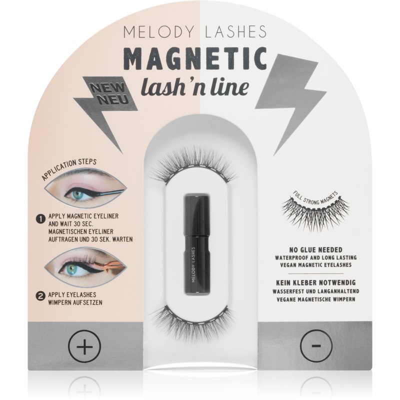 Melody Lashes Mag Me магнитни мигли 2 бр.