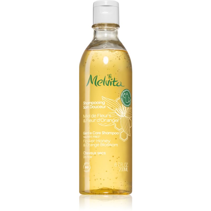 Melvita Extra-Gentle Shower Shampoo švelnus šampūnas sausiems plaukams 200 ml