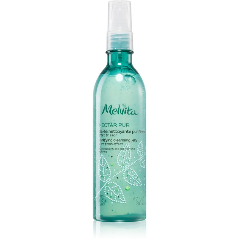 Melvita Nectar Pur Cleansing Gel For Oily And Combination Skin 200 Ml