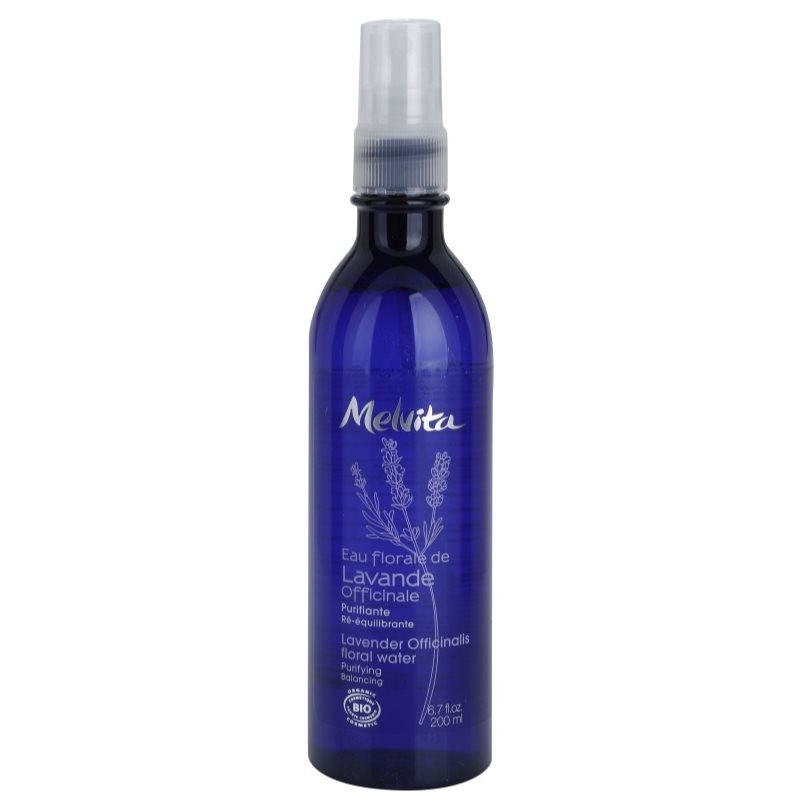 Melvita Eaux Florales Lavende Officinale Purifying Water To Rebalance Skin In A Spray 200 Ml