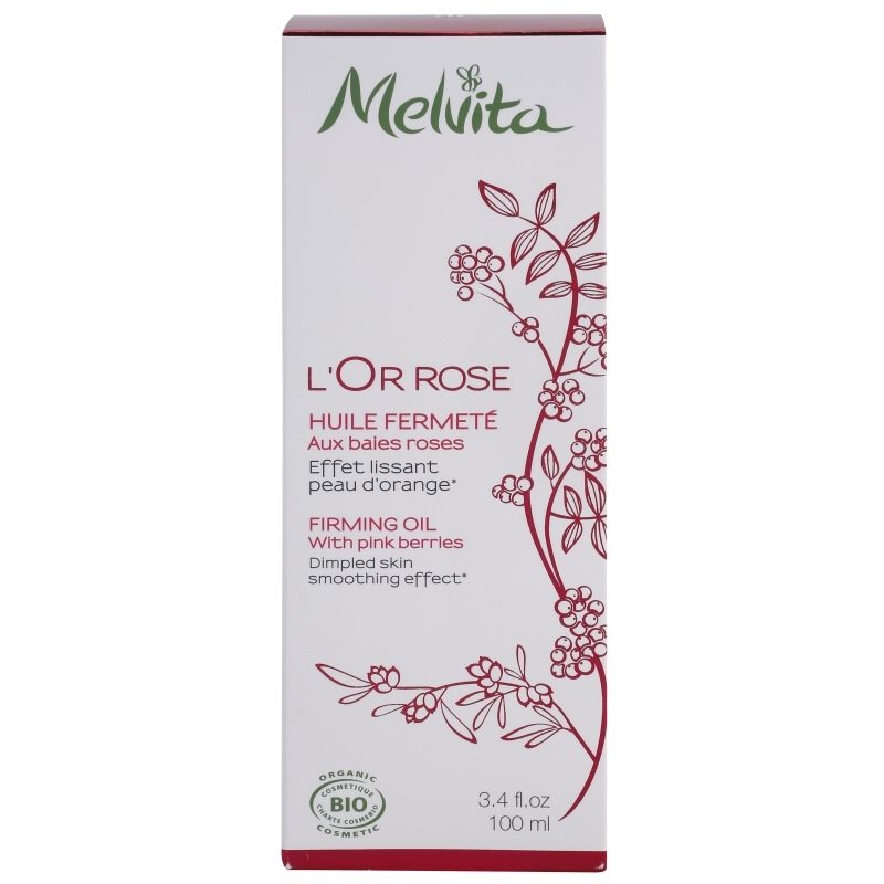 

Melvita L'Or Rose зміцнююча олійка для тіла з розгладжуючим ефектом
