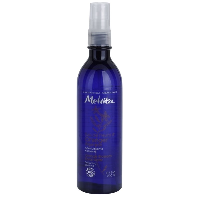Melvita Eaux Florales Oranger Bigarade Softening And Soothing Face Toner In A Spray 200 Ml