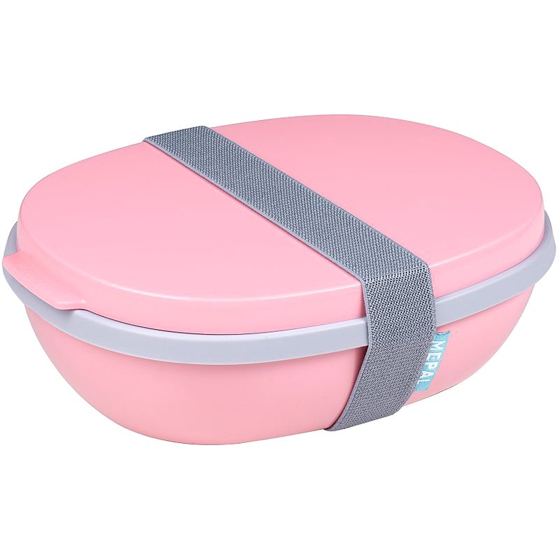 Mepal Ellipse Duo maisto dėžutė spalva Nordic Pink