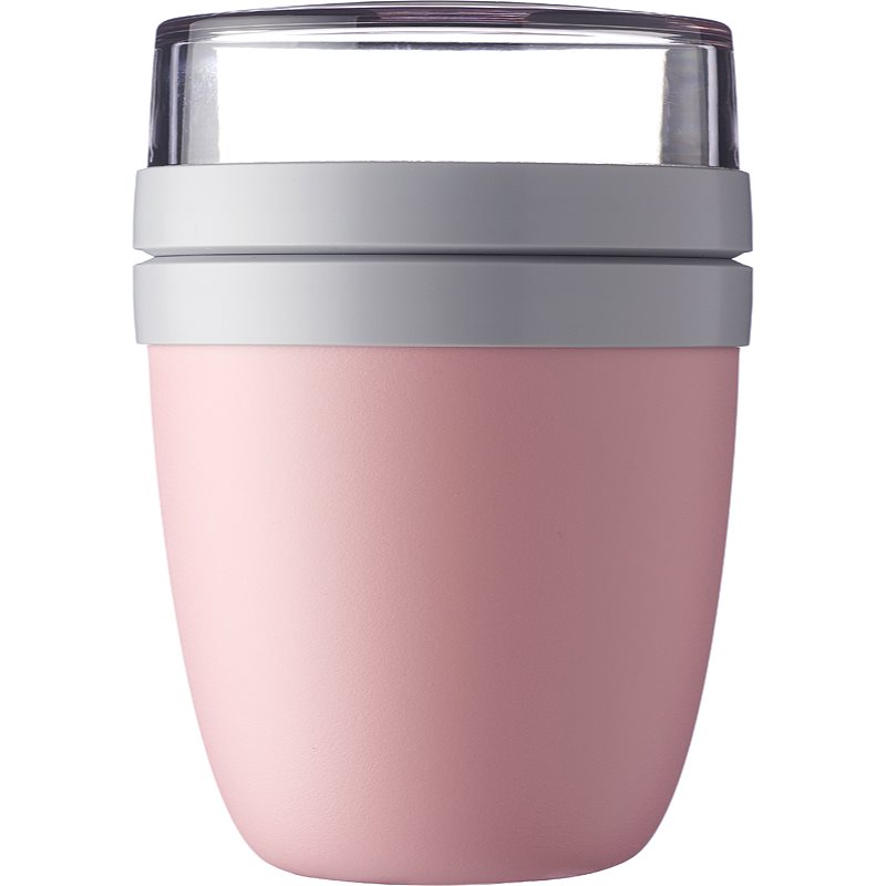 Mepal Ellipse posoda za malico barva Nordic Pink, 500 + 200 ml