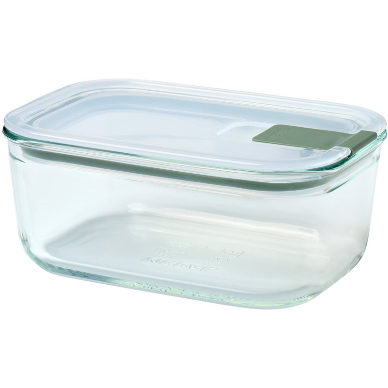 Mepal EasyClip sklenený úložný box na potraviny farba Nordic Sage 700 ml