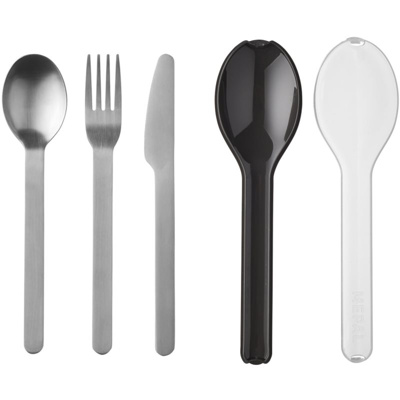 Mepal Ellipse Cutlery Travel Colour Nordic Black