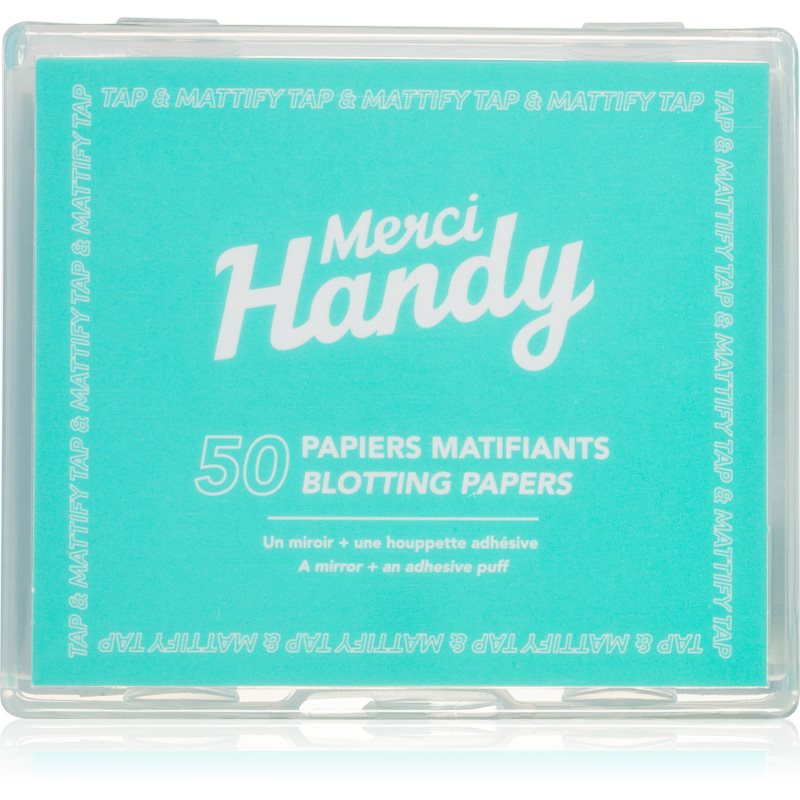 Merci Handy Blotting Paper Servetter för absorbering av överflödigt glans 50 st. female