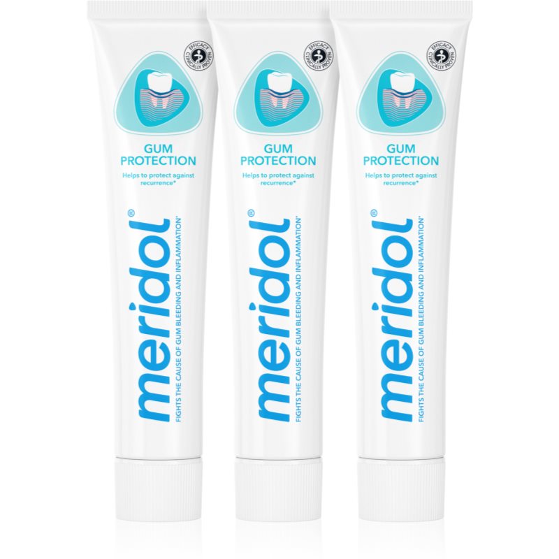 E-shop Meridol Gum Protection zubní pasta podporující regeneraci podrážděných dásní 3 x 75 ml