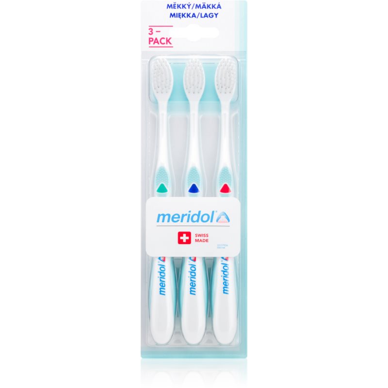 Meridol Gum Protection Soft zubné kefky soft 3 ks