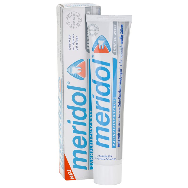 Meridol Gentle White зубна паста проти кровоточивості ясен та пародонтозу 75 мл