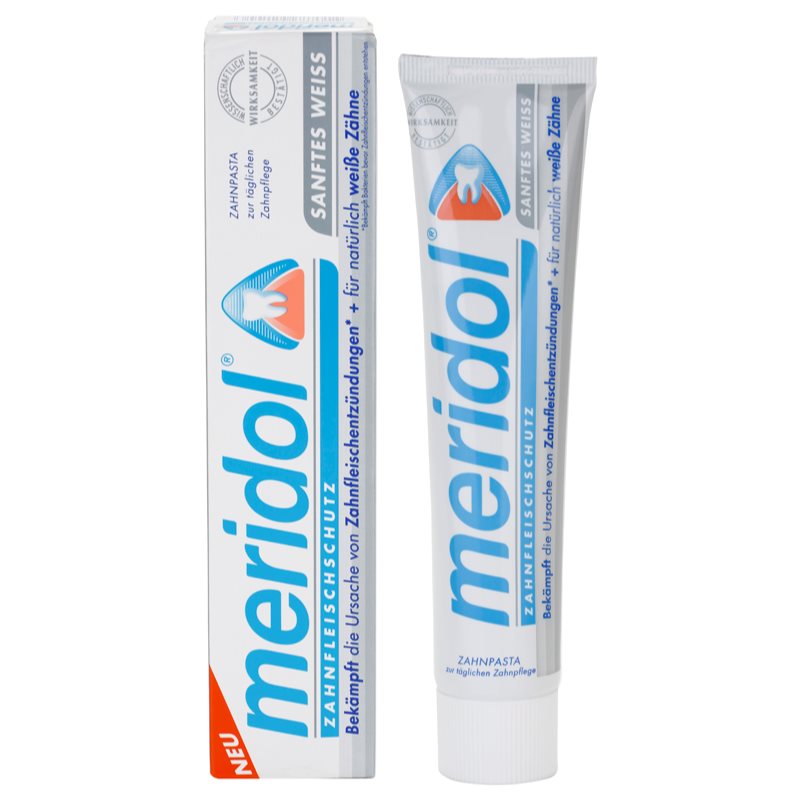 Meridol Gentle White Toothpaste Against Gum Bleeding And Periodontal Disease 75 Ml