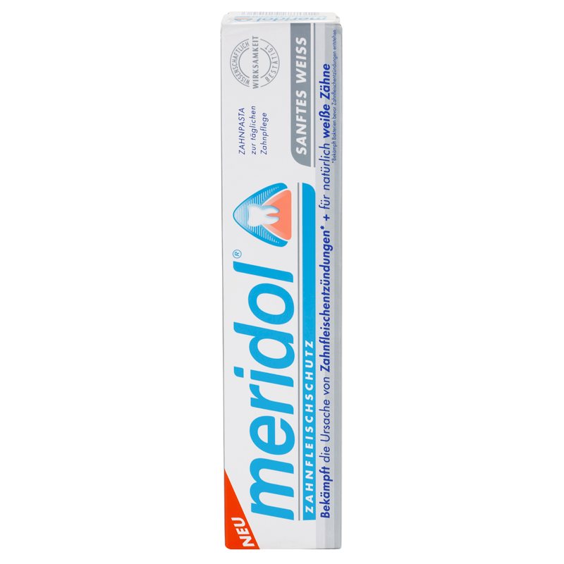 Meridol Gentle White зубна паста проти кровоточивості ясен та пародонтозу 75 мл