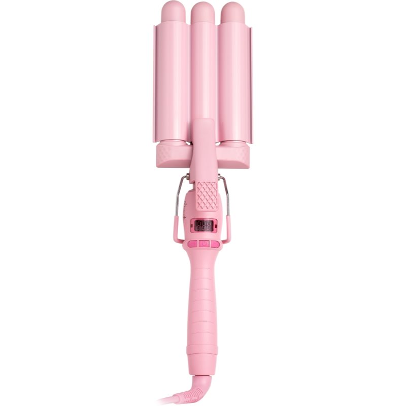 E-shop Mermade Mini Waver 25 mm trojkulma na vlasy Pink 1 ks