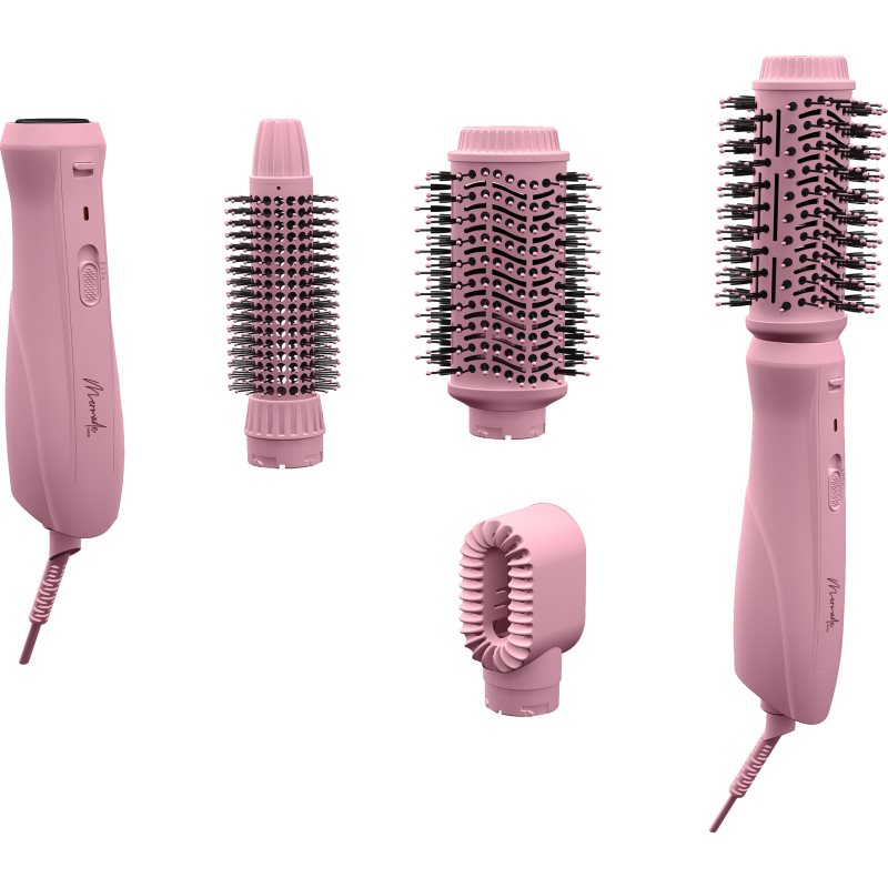 Mermade Interchangeable Blow Dry Brush Vent Brush With Removable Attachments 1 Pc