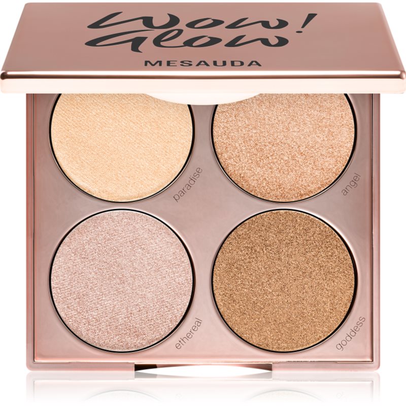 

Mesauda Milano Wow Glow палетка хайлайтерів для обличчя