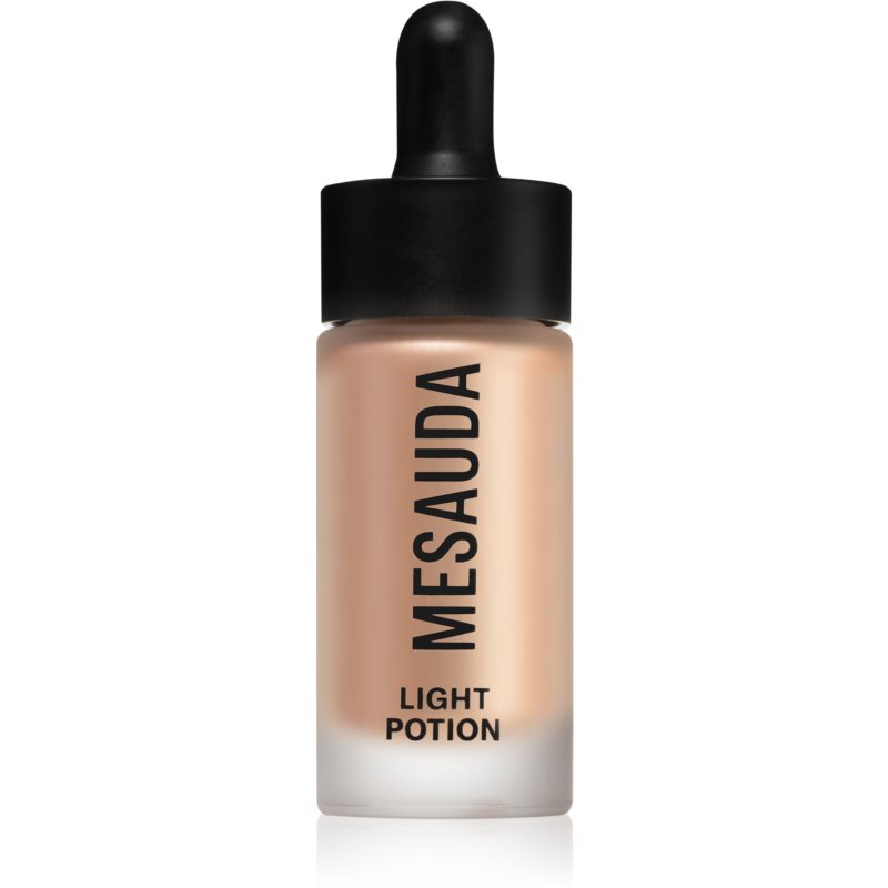 Mesauda Milano Light Potion Liquid Highlighter With Pipette Stopper Shade 202 Amortentia 15 Ml