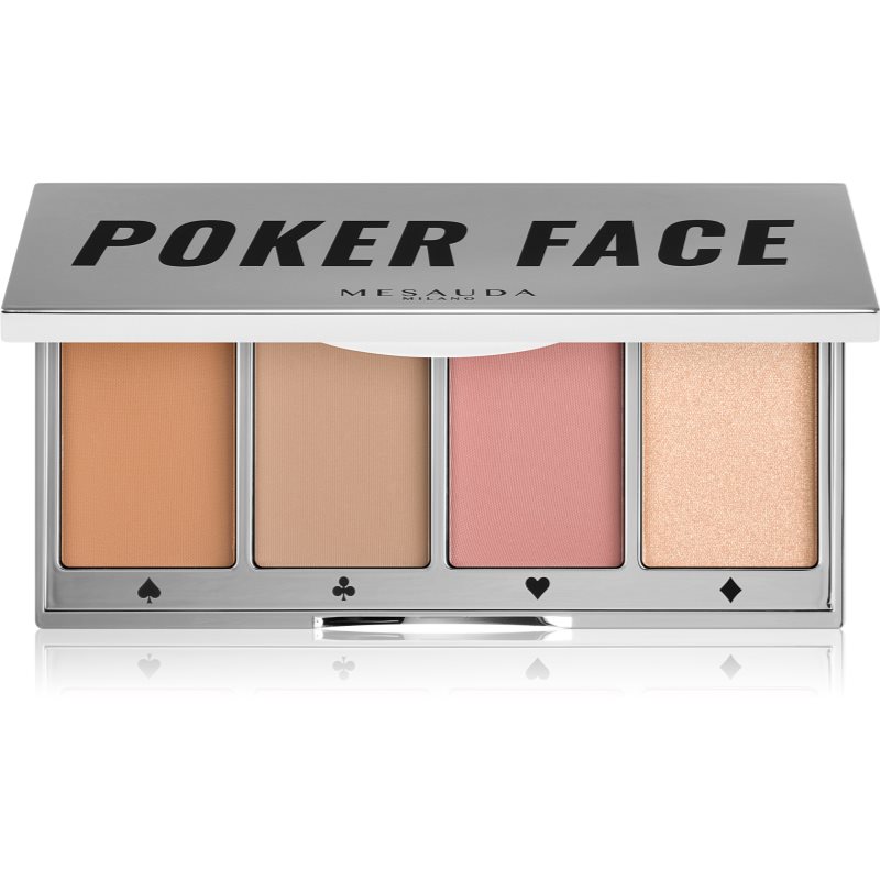 Mesauda Milano Poker Face paletka pro celou tvář odstín 02 Medium 4x5 g