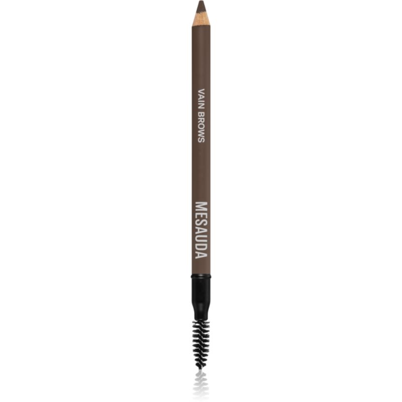 Mesauda Milano Vain Brows олівець для брів зі щіточкою відтінок 104 Dark 1,19 гр