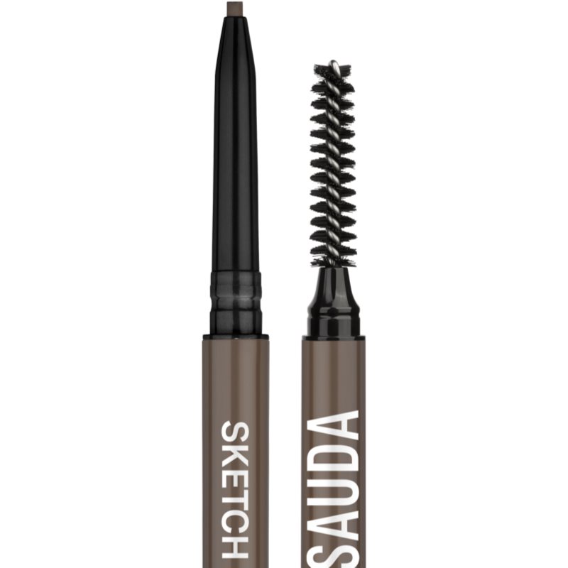Mesauda Milano Sketch Brows Automatic Brow Pencil With Brush Shade 102 Brunette 0,09 G