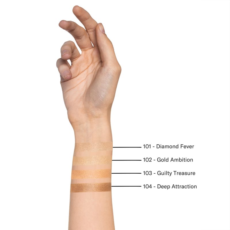 Mesauda Milano Lust For Shine Highlighter Enlumineur Crème Teinte Gold Ambition 5,5 G