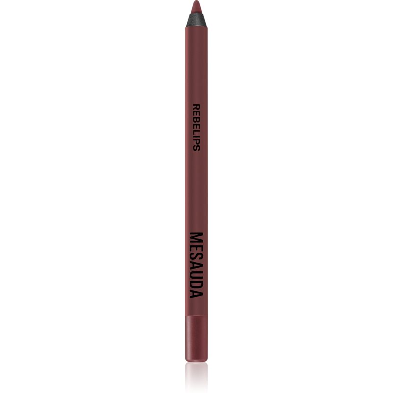 Mesauda Milano Rebelips водостійкий контурний олівець для губ відтінок 101 Taffy 1,2 гр