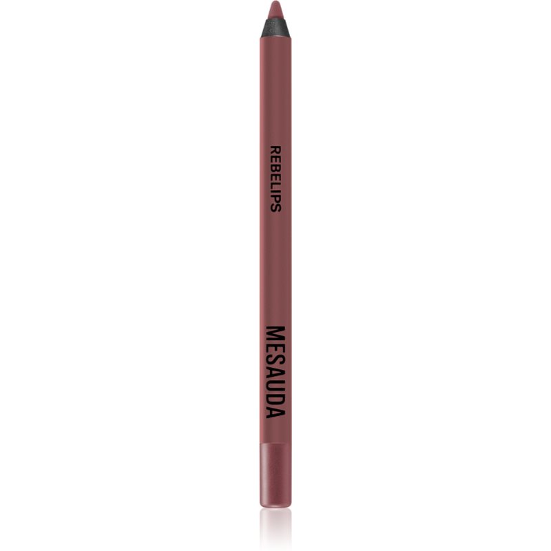Mesauda Milano Rebelips водостійкий контурний олівець для губ відтінок 106 Auburn 1,2 гр