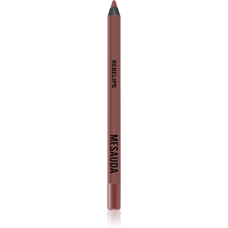 Mesauda Milano Rebelips водостійкий контурний олівець для губ відтінок 107 Royal 1,2 гр