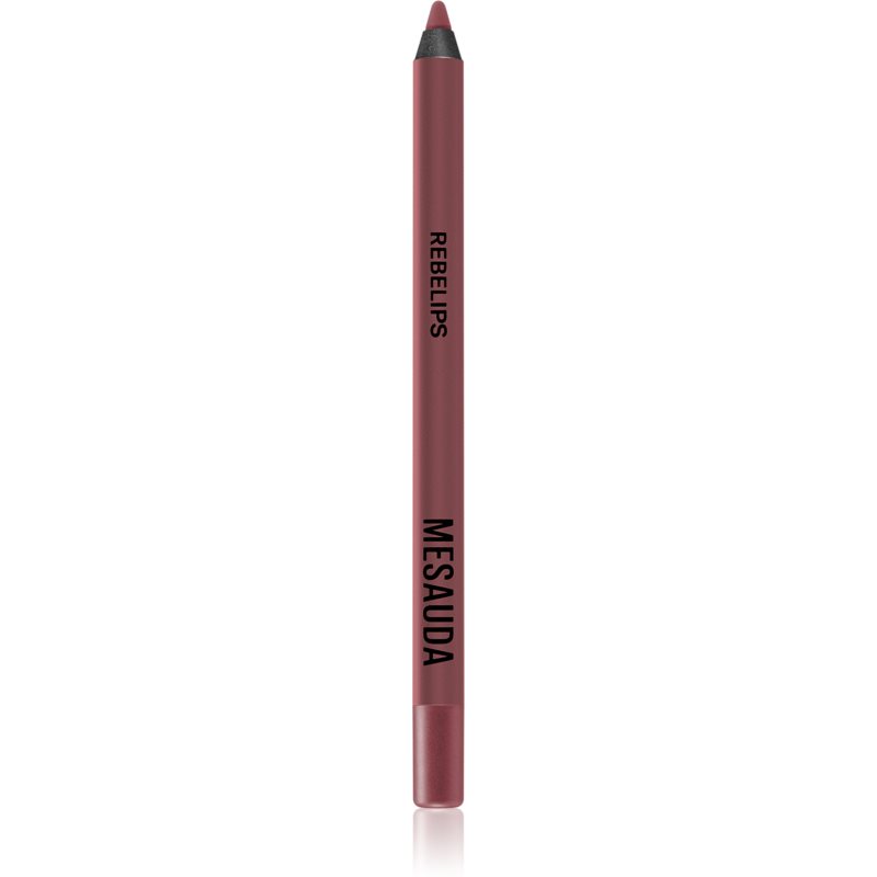 Mesauda Milano Rebelips водостійкий контурний олівець для губ відтінок 108 Quartz 1,2 гр