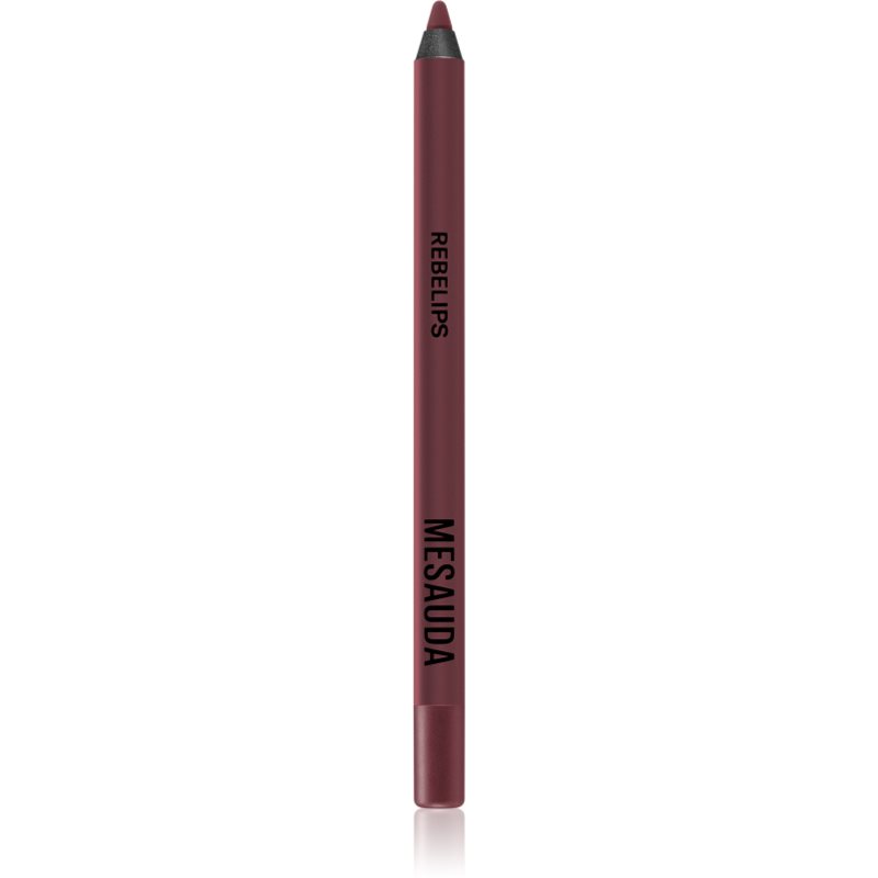 Mesauda Milano Rebelips водостійкий контурний олівець для губ відтінок 112 Orchid 1,2 гр