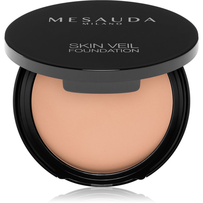 Mesauda Milano Skin Veil kompaktní make-up pro smíšenou až mastnou pokožku odstín 205 Caramel 9 g